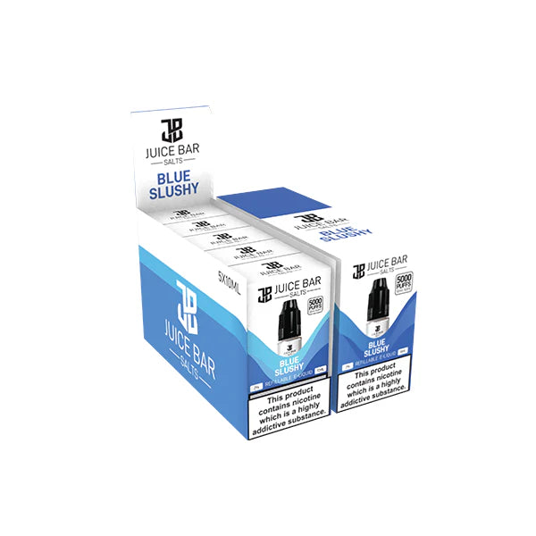 20mg Juice Bar Salts 10ml Nic Salts - Pack Of 5 (50VG/50PG) - DMVapes