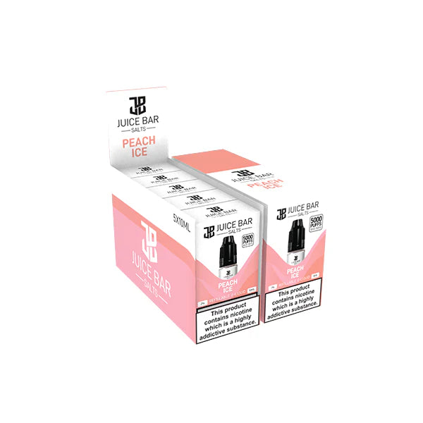 20mg Juice Bar Salts 10ml Nic Salts - Pack Of 5 (50VG/50PG) - DMVapes