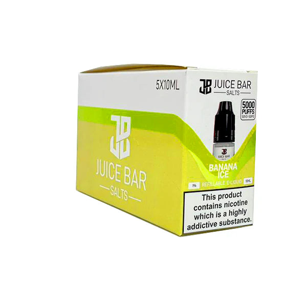 20mg Juice Bar Salts 10ml Nic Salts - Pack Of 5 (50VG/50PG) - DMVapes