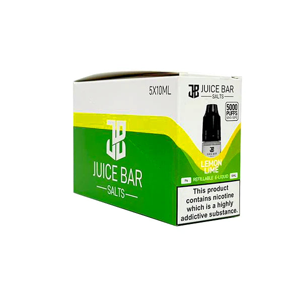 20mg Juice Bar Salts 10ml Nic Salts - Pack Of 5 (50VG/50PG) - DMVapes