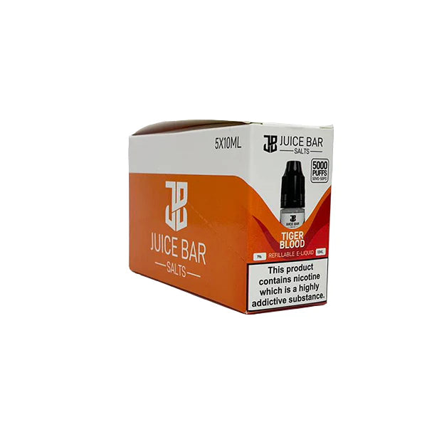 20mg Juice Bar Salts 10ml Nic Salts - Pack Of 5 (50VG/50PG) - DMVapes