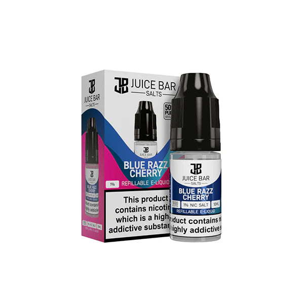 20mg Juice Bar Salts 10ml Nic Salts - Pack Of 5 (50VG/50PG) - DMVapes