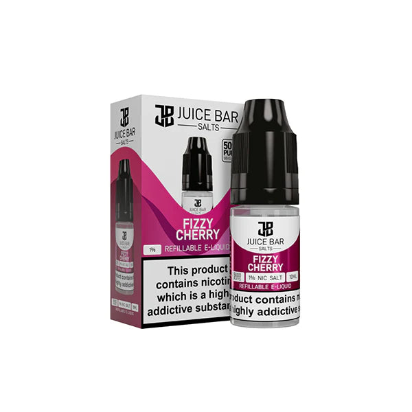 20mg Juice Bar Salts 10ml Nic Salts - Pack Of 5 (50VG/50PG) - DMVapes