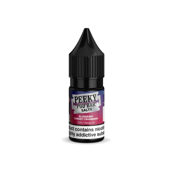 20mg Peeky Blenders Pod Bar 10ml Bar Salts (50VG/50PG) - DMVapes