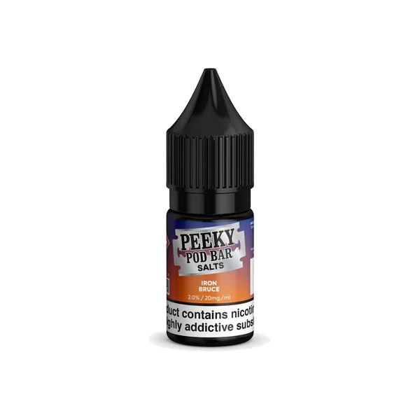 20mg Peeky Blenders Pod Bar 10ml Bar Salts (50VG/50PG) - DMVapes