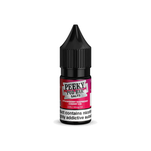 20mg Peeky Blenders Pod Bar 10ml Bar Salts (50VG/50PG) - DMVapes