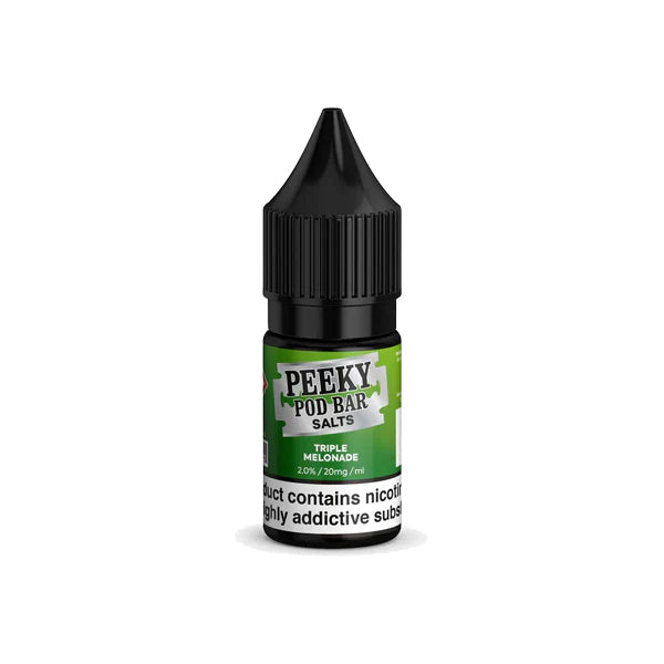 20mg Peeky Blenders Pod Bar 10ml Bar Salts (50VG/50PG) - DMVapes