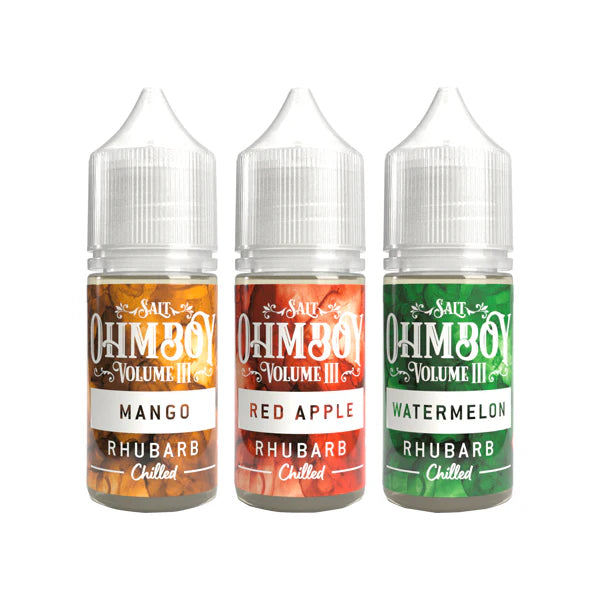 20mg Ohm Boy Volume III 10ml Nic Salt (50VG/50PG) - DMVapes