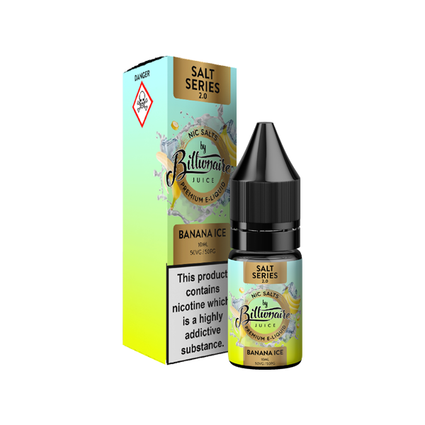 20mg Billionaire Juice Salt Series 2.0 10ml Nic Salts (50VG/50PG) - DMVapes