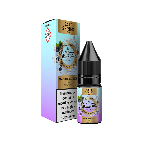 20mg Billionaire Juice Salt Series 2.0 10ml Nic Salts (50VG/50PG) - DMVapes