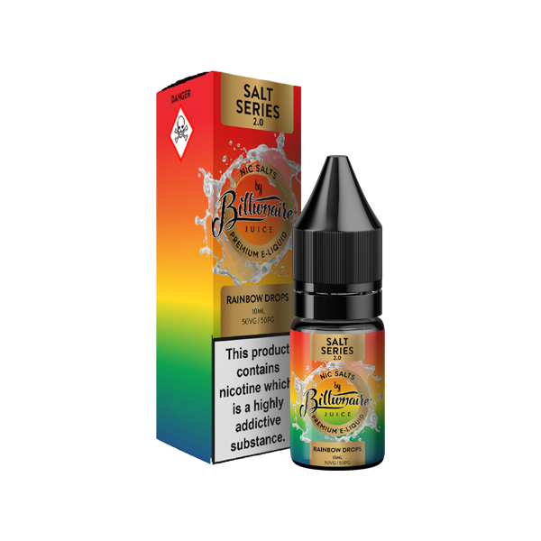 20mg Billionaire Juice Salt Series 2.0 10ml Nic Salts (50VG/50PG) - DMVapes