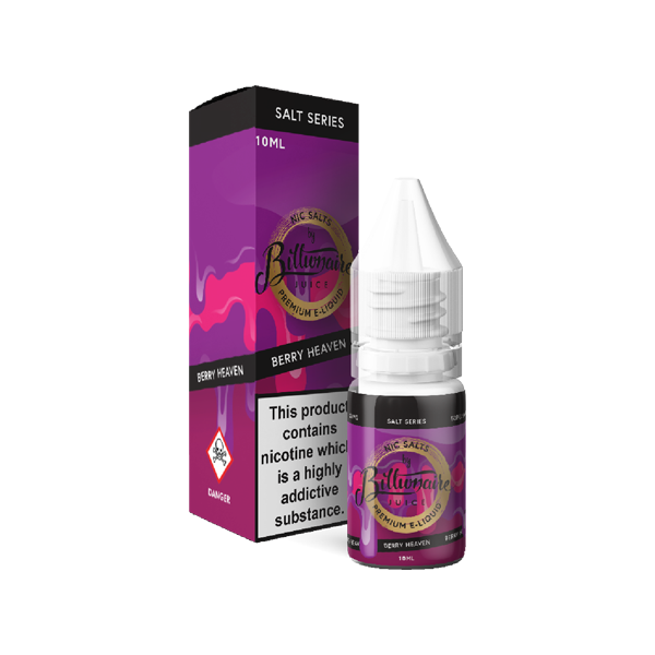 20mg Billionaire Juice Salt Series 10ml Nic Salts (50VG/50PG) - DMVapes