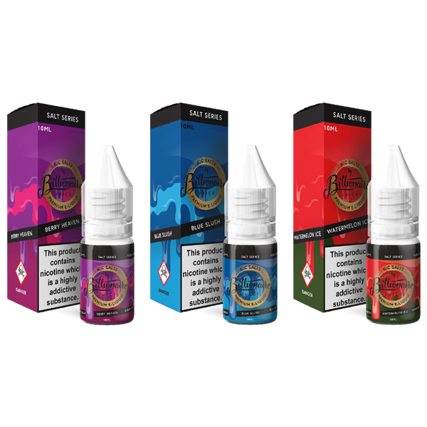 20mg Billionaire Juice Salt Series 10ml Nic Salts (50VG/50PG) - DMVapes