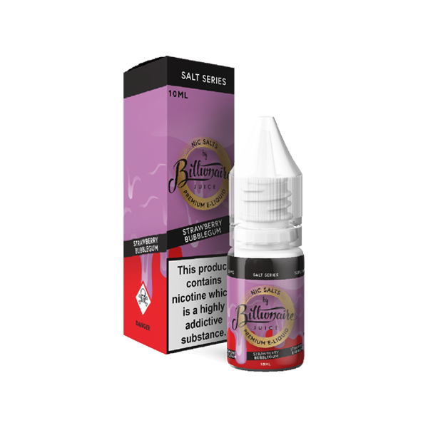 20mg Billionaire Juice Salt Series 10ml Nic Salts (50VG/50PG) - DMVapes