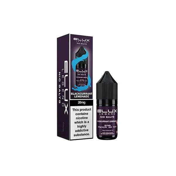 20mg Elux Legend 10ml Nic Salts (50VG/50PG)