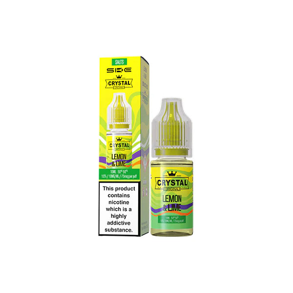 20mg SKE Crystal Original 10ml Nic Salts (50VG/50PG) - DMVapes
