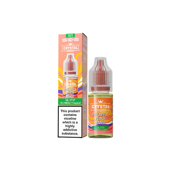 20mg SKE Crystal Original 10ml Nic Salts (50VG/50PG) - DMVapes