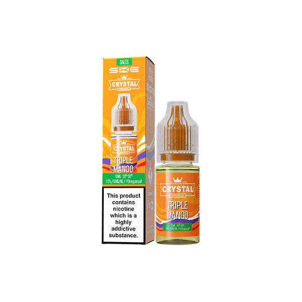 20mg SKE Crystal Original 10ml Nic Salts (50VG/50PG) - DMVapes