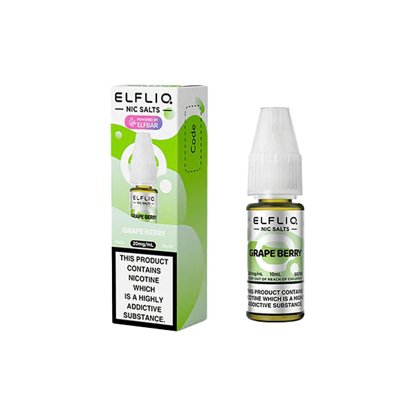 5mg ELFLIQ By Elf Bar 10ml Nic Salt (50VG/50PG) - DMVapes