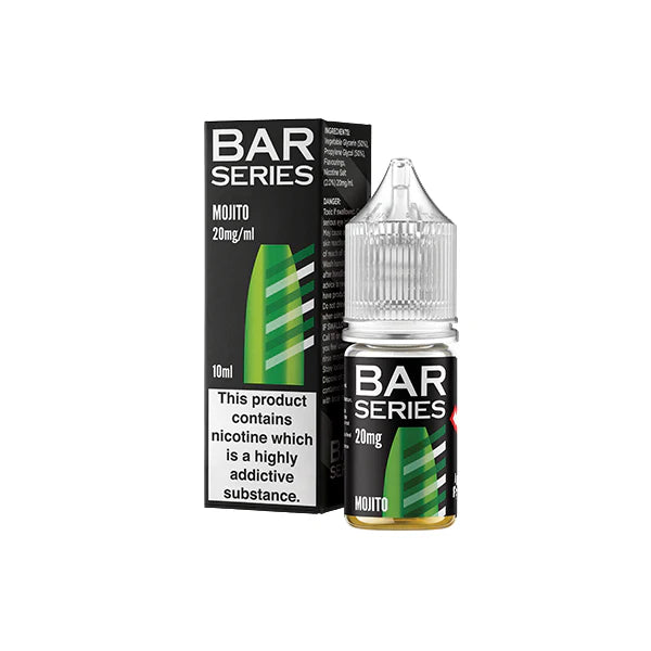 20mg Bar Series 10ml Nic Salts (50VG/50PG) - DMVapes