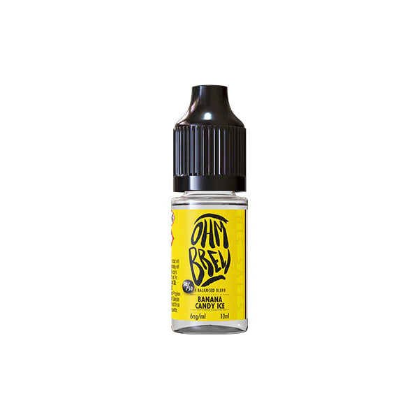 12mg Ohm Brew Balanced Blend 10ml Nic Salts (50VG/50PG) - DMVapes