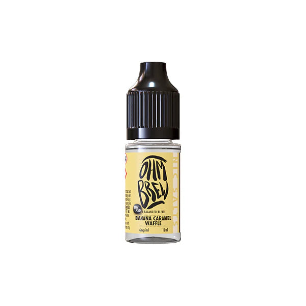 12mg Ohm Brew Balanced Blend 10ml Nic Salts (50VG/50PG) - DMVapes