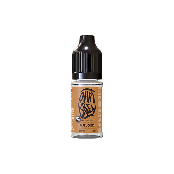 12mg Ohm Brew Balanced Blend 10ml Nic Salts (50VG/50PG) - DMVapes