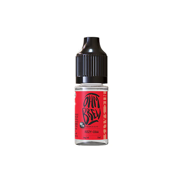 12mg Ohm Brew Balanced Blend 10ml Nic Salts (50VG/50PG) - DMVapes