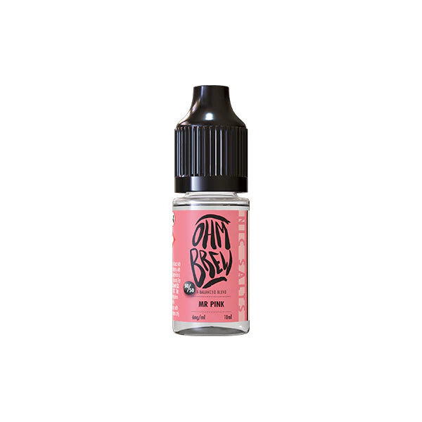 12mg Ohm Brew Balanced Blend 10ml Nic Salts (50VG/50PG) - DMVapes