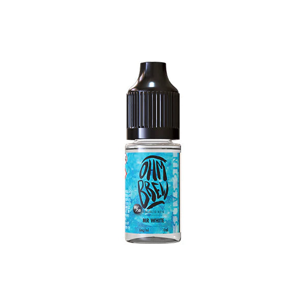 12mg Ohm Brew Balanced Blend 10ml Nic Salts (50VG/50PG) - DMVapes