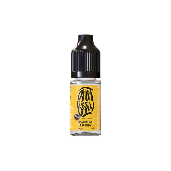 12mg Ohm Brew Balanced Blend 10ml Nic Salts (50VG/50PG) - DMVapes