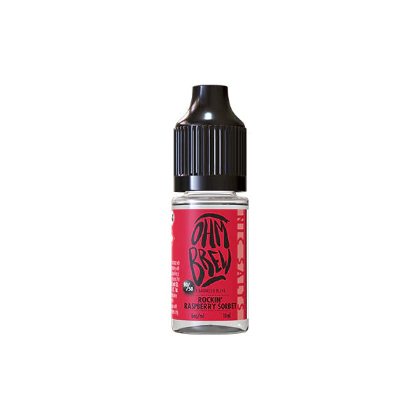 12mg Ohm Brew Balanced Blend 10ml Nic Salts (50VG/50PG) - DMVapes