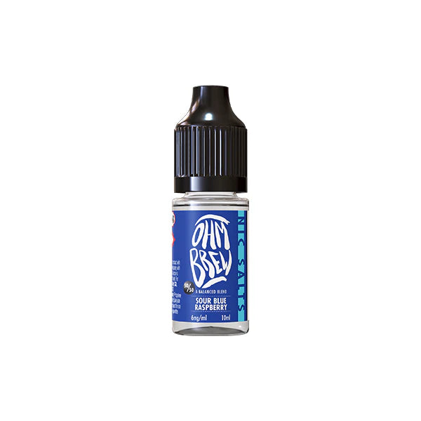 12mg Ohm Brew Balanced Blend 10ml Nic Salts (50VG/50PG) - DMVapes