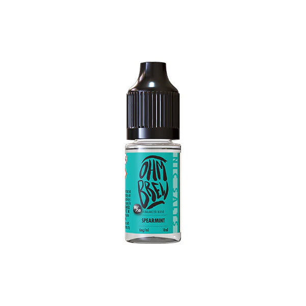 12mg Ohm Brew Balanced Blend 10ml Nic Salts (50VG/50PG) - DMVapes