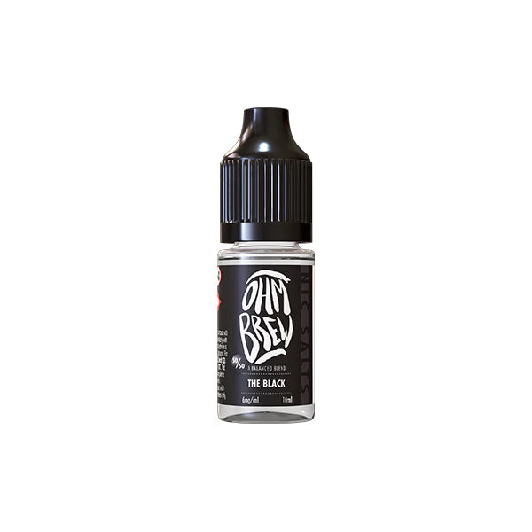 12mg Ohm Brew Balanced Blend 10ml Nic Salts (50VG/50PG) - DMVapes