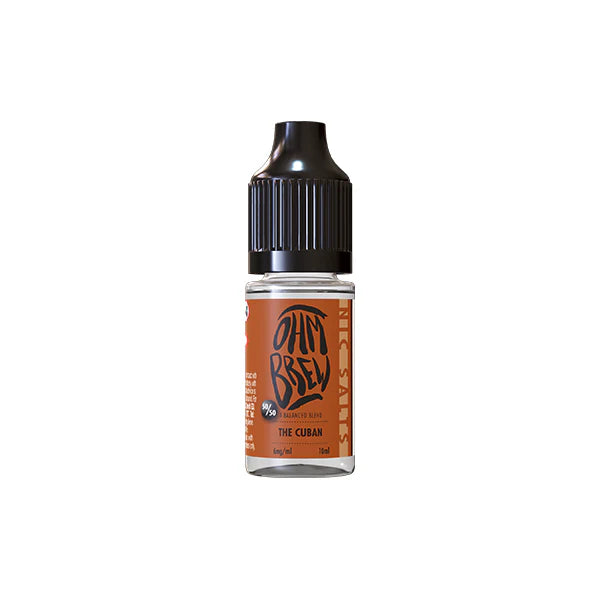 12mg Ohm Brew Balanced Blend 10ml Nic Salts (50VG/50PG) - DMVapes