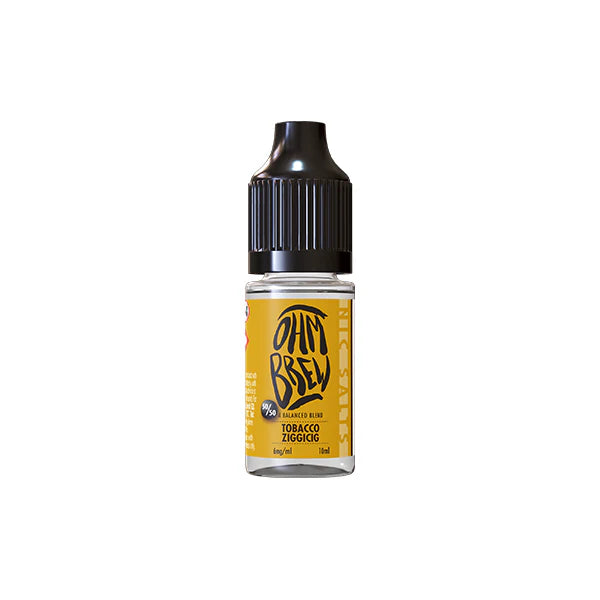 12mg Ohm Brew Balanced Blend 10ml Nic Salts (50VG/50PG) - DMVapes