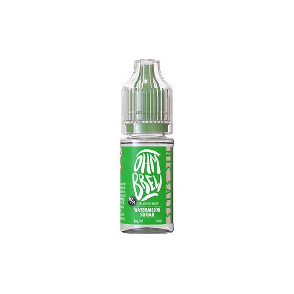12mg Ohm Brew Balanced Blend 10ml Nic Salts (50VG/50PG) - DMVapes