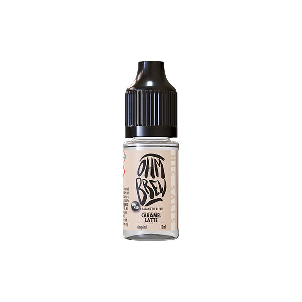 18mg Ohm Brew Balanced Blend 10ml Nic Salts (50VG/50PG) - DMVapes