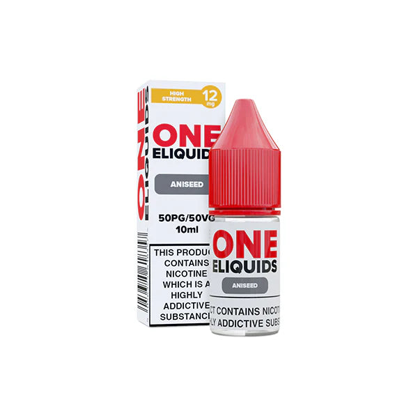 12mg One E-Liquids Flavoured Nicotine E-Liquid 10ml (50VG/50PG) - DMVapes