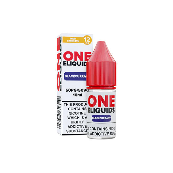12mg One E-Liquids Flavoured Nicotine E-Liquid 10ml (50VG/50PG) - DMVapes