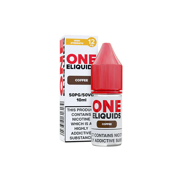 12mg One E-Liquids Flavoured Nicotine E-Liquid 10ml (50VG/50PG) - DMVapes