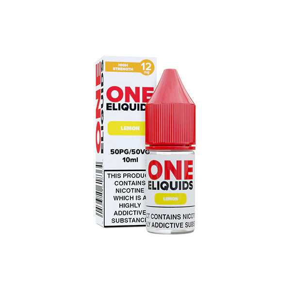 12mg One E-Liquids Flavoured Nicotine E-Liquid 10ml (50VG/50PG) - DMVapes