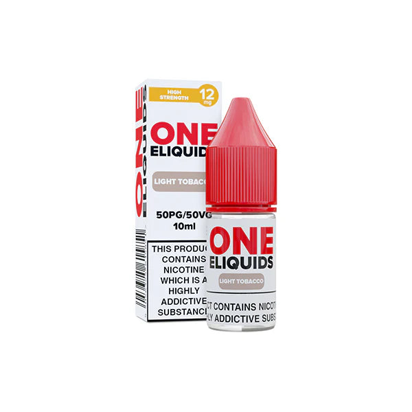 12mg One E-Liquids Flavoured Nicotine E-Liquid 10ml (50VG/50PG) - DMVapes