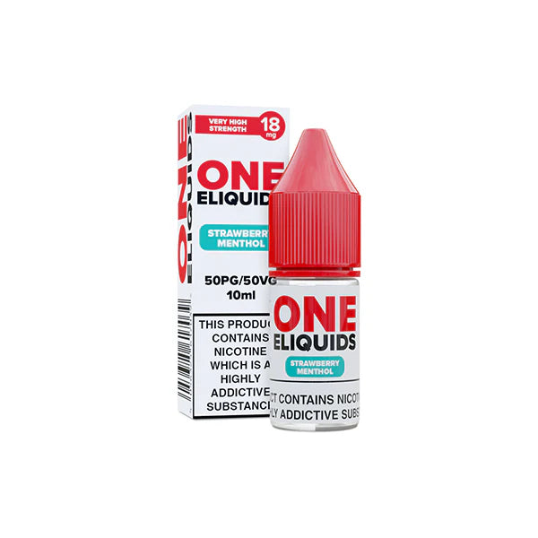 18mg One E-Liquids Flavoured Nicotine E-Liquid 10ml (50VG/50PG) - DMVapes