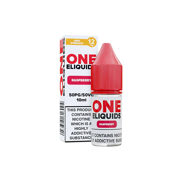 12mg One E-Liquids Flavoured Nicotine E-Liquid 10ml (50VG/50PG) - DMVapes