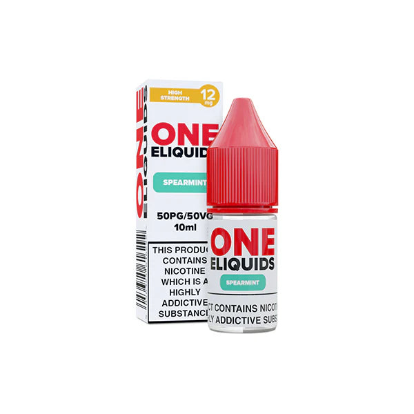 12mg One E-Liquids Flavoured Nicotine E-Liquid 10ml (50VG/50PG) - DMVapes