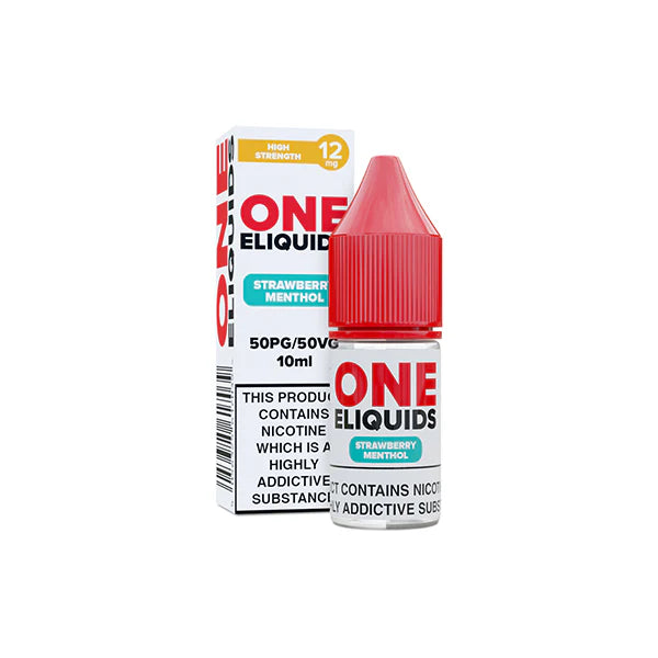 12mg One E-Liquids Flavoured Nicotine E-Liquid 10ml (50VG/50PG) - DMVapes