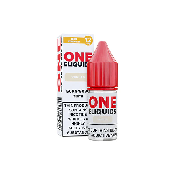 12mg One E-Liquids Flavoured Nicotine E-Liquid 10ml (50VG/50PG) - DMVapes