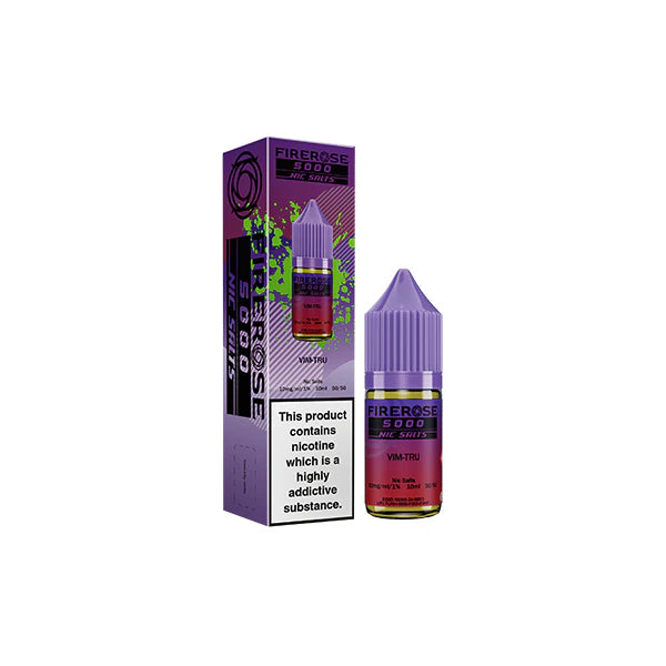 20mg Elux Firerose 5000 Nic salts 10ml (50VG/50PG) - DMVapes
